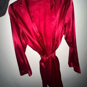 Red Silk Robe